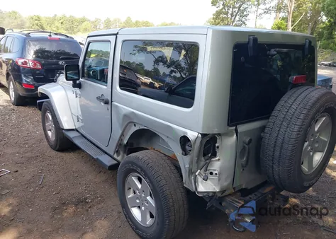 2012 Jeep Wrangler Sahara из США, поврежденный, VIN 1C4GJWBG9CL125946